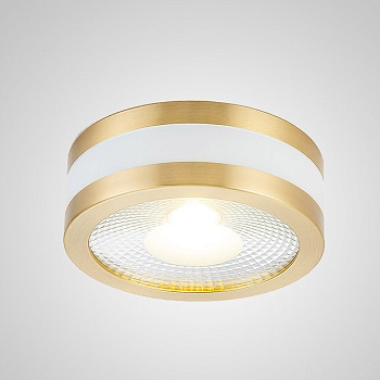 Точечный светильник MEUD D10 White Brass 5W by ImperiumLoft