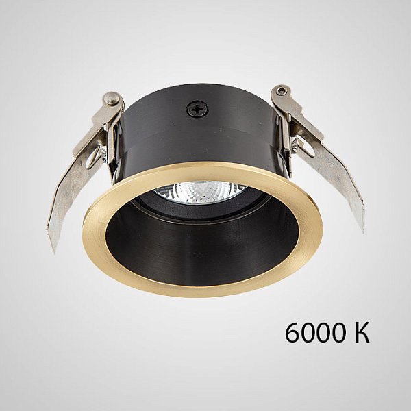 Точечный светильник CALL D9 Black 6000 К by ImperiumLoft