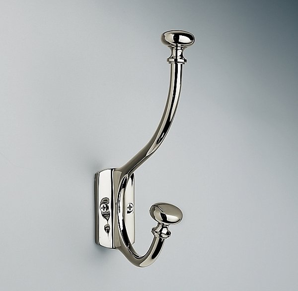 Крючок Restoration Hardware Aubrey Polished Nickel