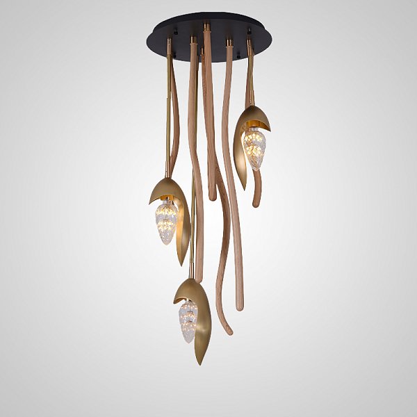 Потолочный светильник TUSKET MORE L3 Light brown by ImperiumLoft