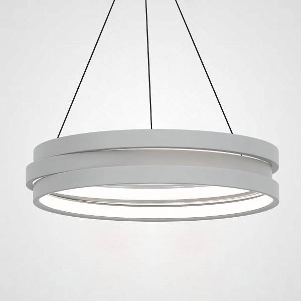 Подвесной кольцевой светильник GALO  D63 White by ImperiumLoft