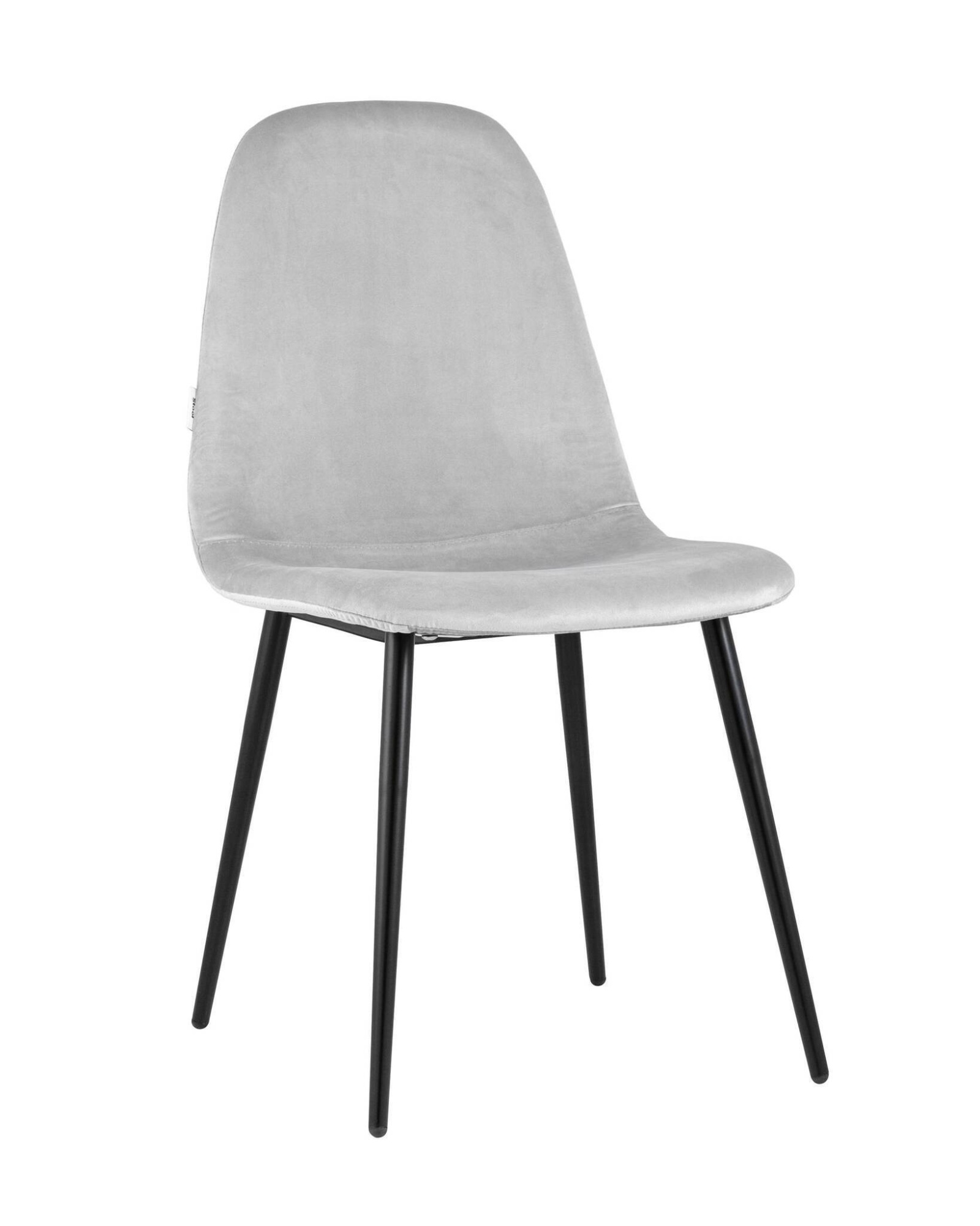 Стул Норман велюр светло-серый Stool Group