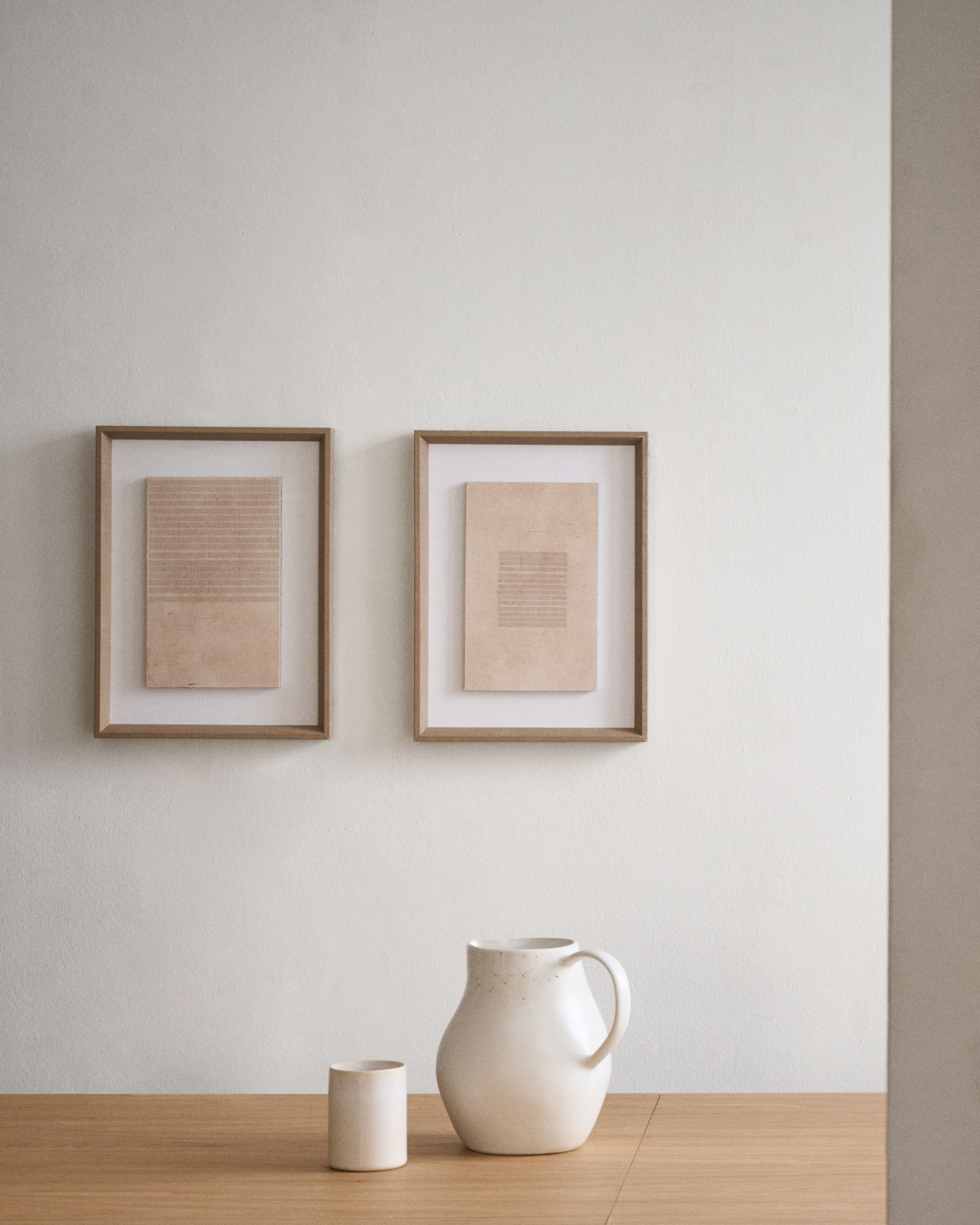 Sormina Картина с коричневыми полосками вверху 30 х 40 см La Forma (ex Julia Grup)