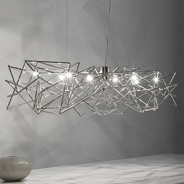 Подвесной светильник Terzani Etoile Linear Nickel
