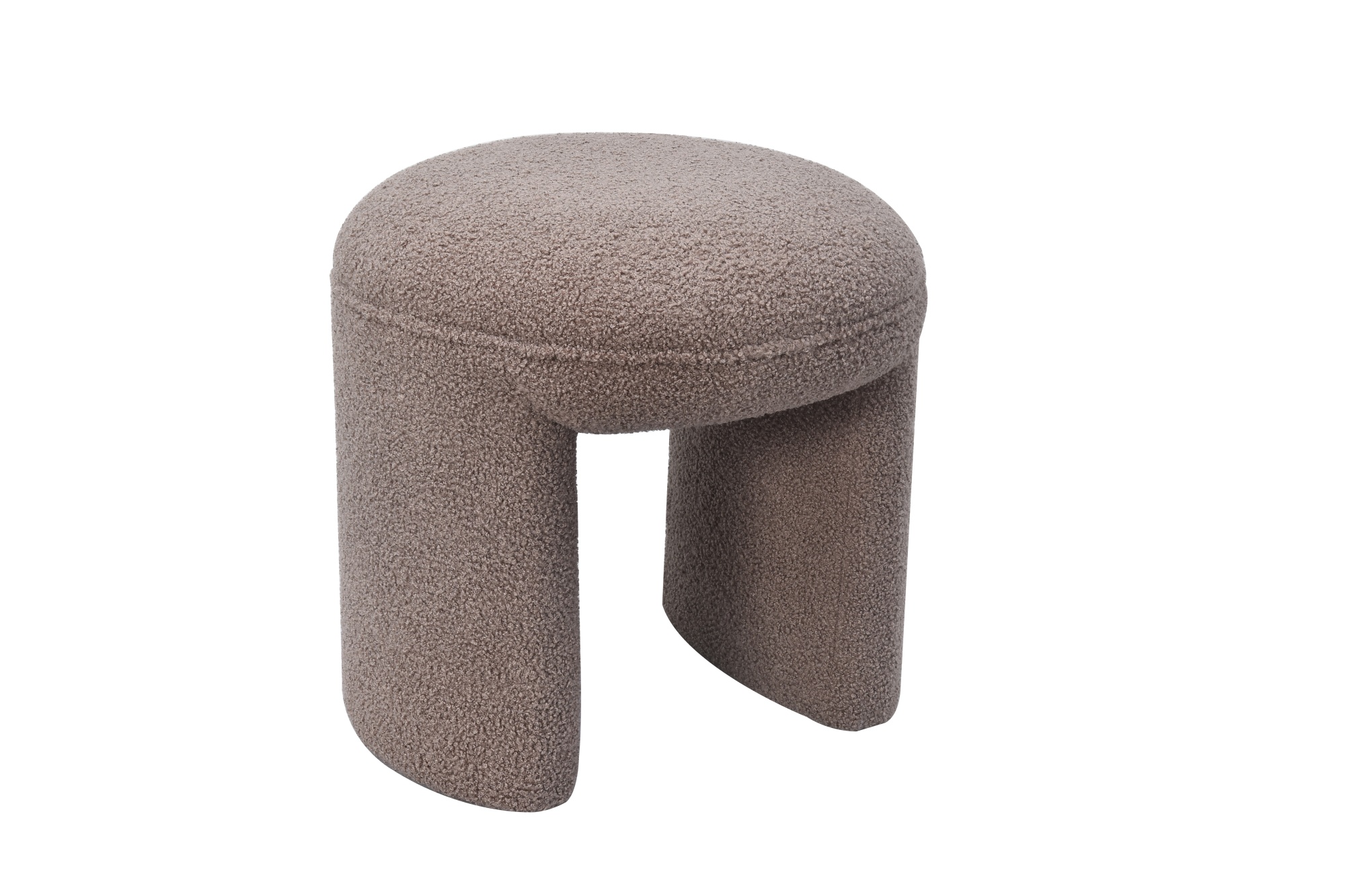 Пуф Teddy серый Garda Decor N-55800