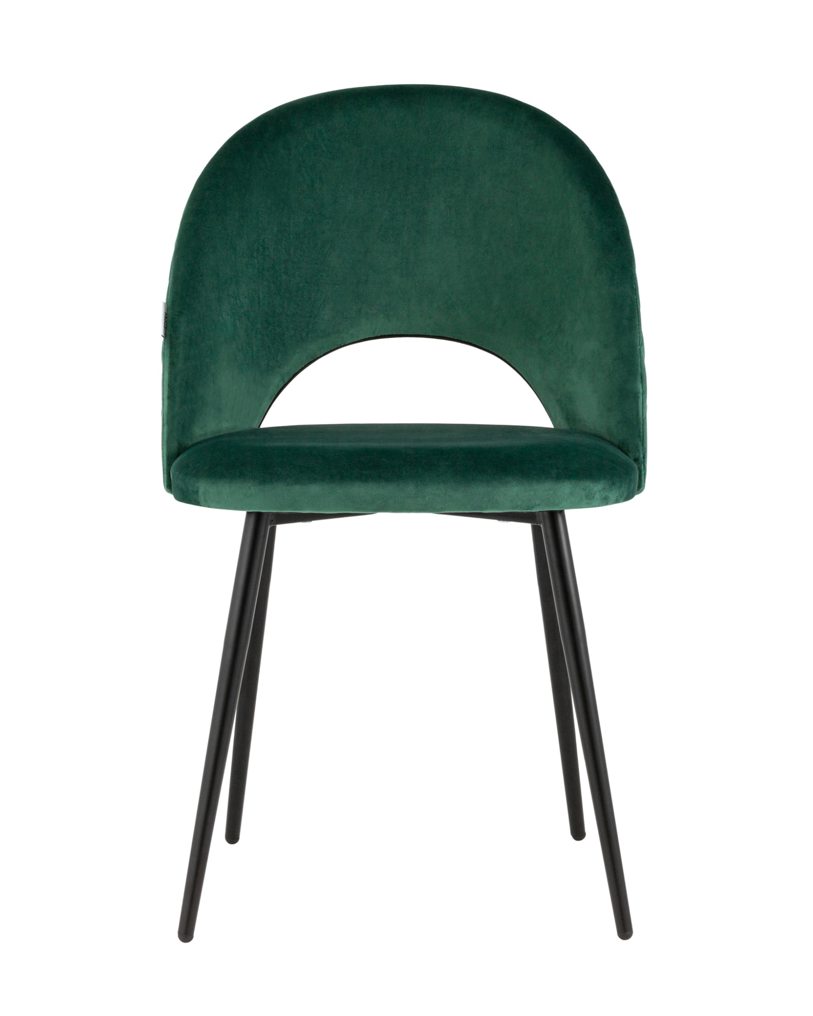 Стул Меган NEW велюр с ромбами зелёный Stool Group