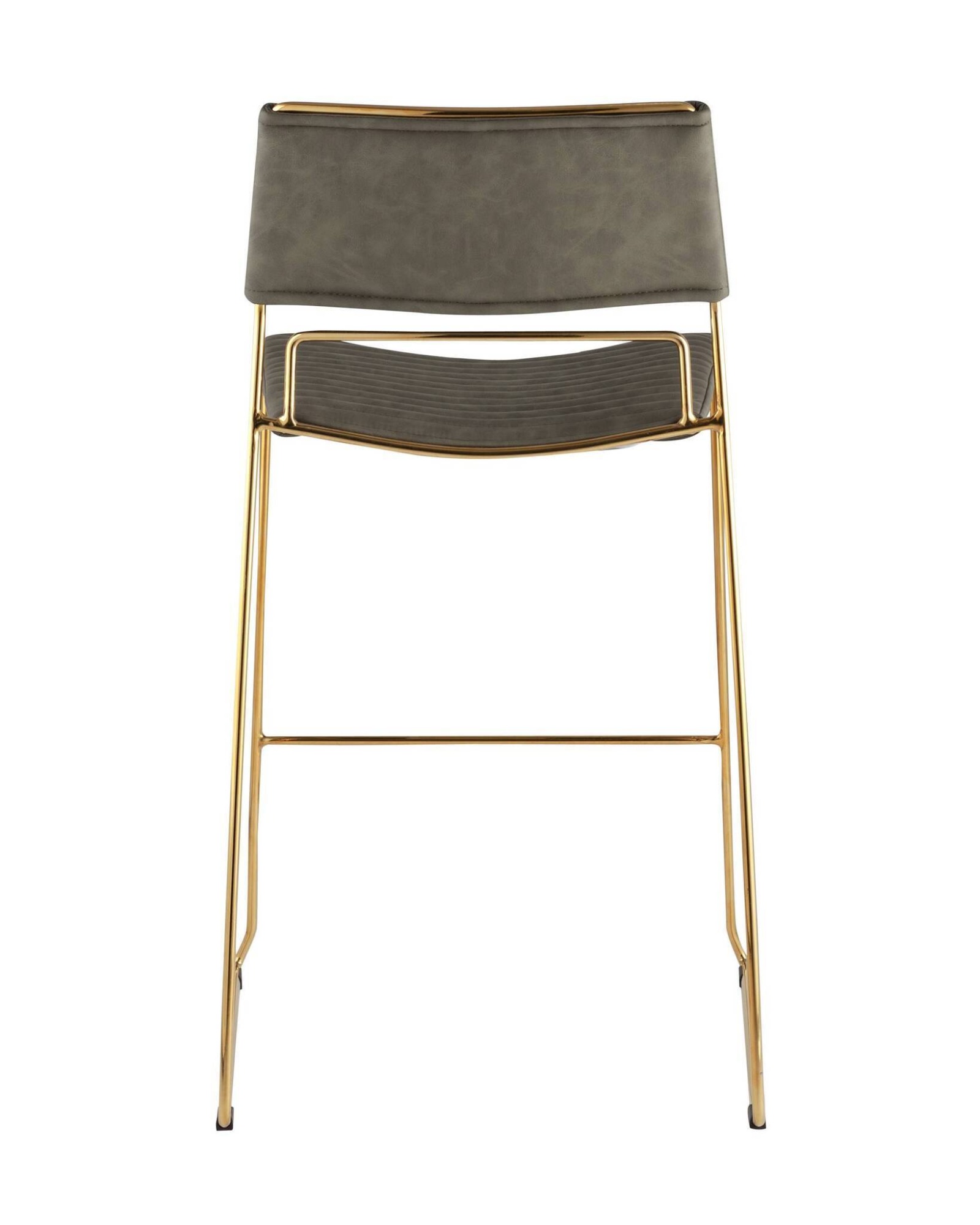 Стул Дэйзи полубарный зеленый Stool Group