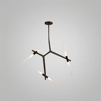 Подвесная люстра ANDES 6 Черный by ImperiumLoft