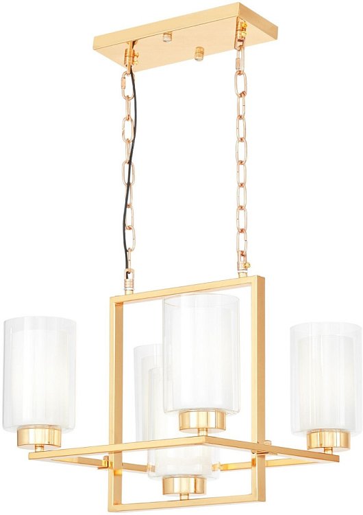 Подвесная люстра Lumina Deco LDP 1239-5 F.GD