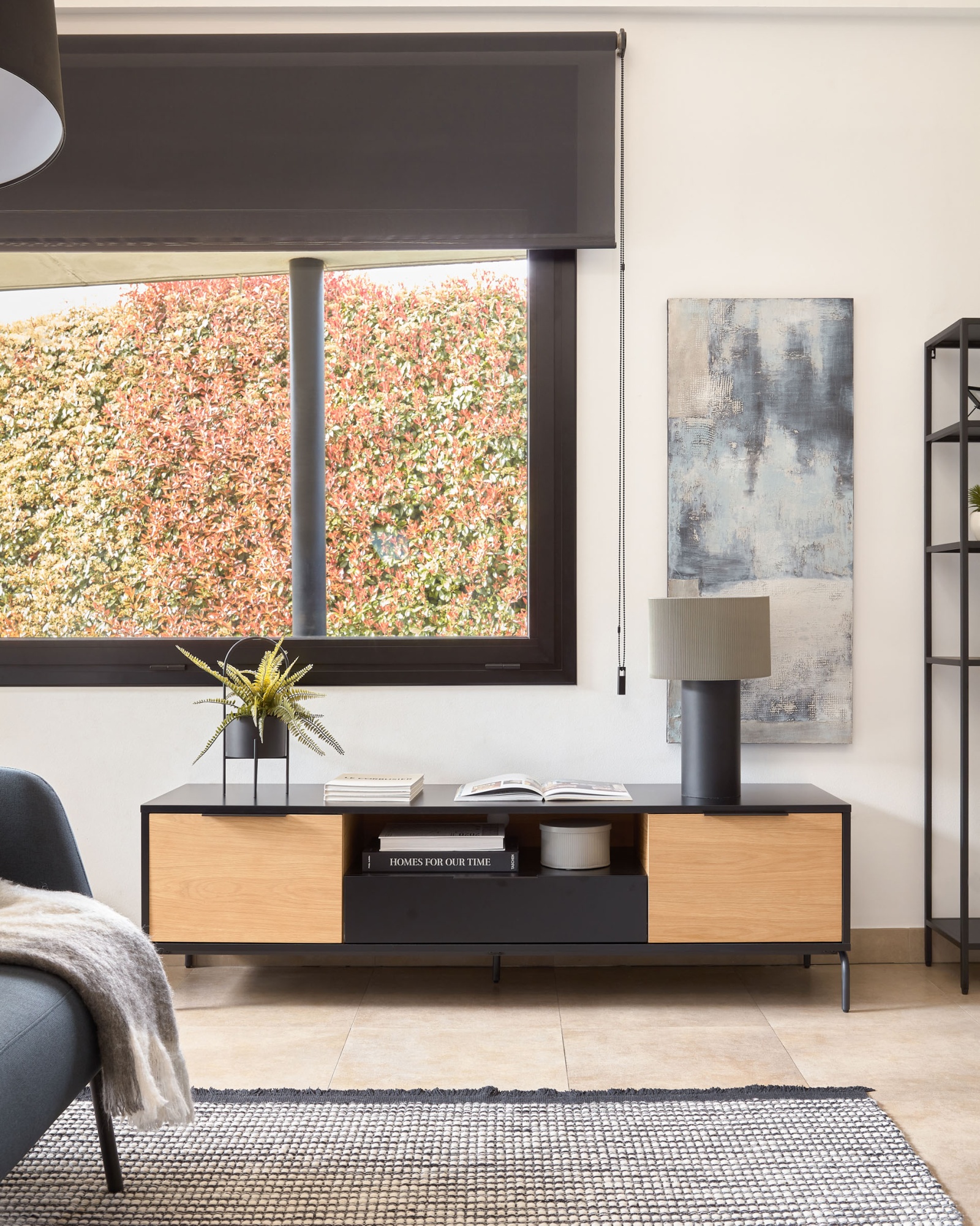 Набор из 2 горшков Mash с черной металлической ручкой Ø 25 см и Ø 16,5 см La Forma (ex Julia Grup)