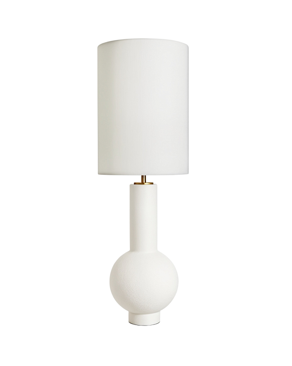 Белая настольная лампа Коэн Louvre Home LTL862913MGI