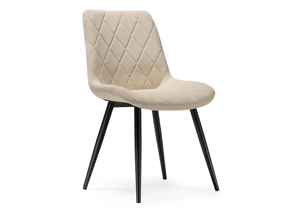 Стул Woodville Fox beige / black 15278