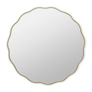 Fancy S Gold Зеркало в тонкой раме Smal Art-Zerkalo SM191GL