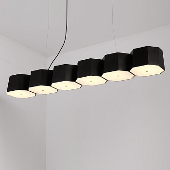 Подвесной реечный светильник PRIZMA L132 by ImperiumLoft