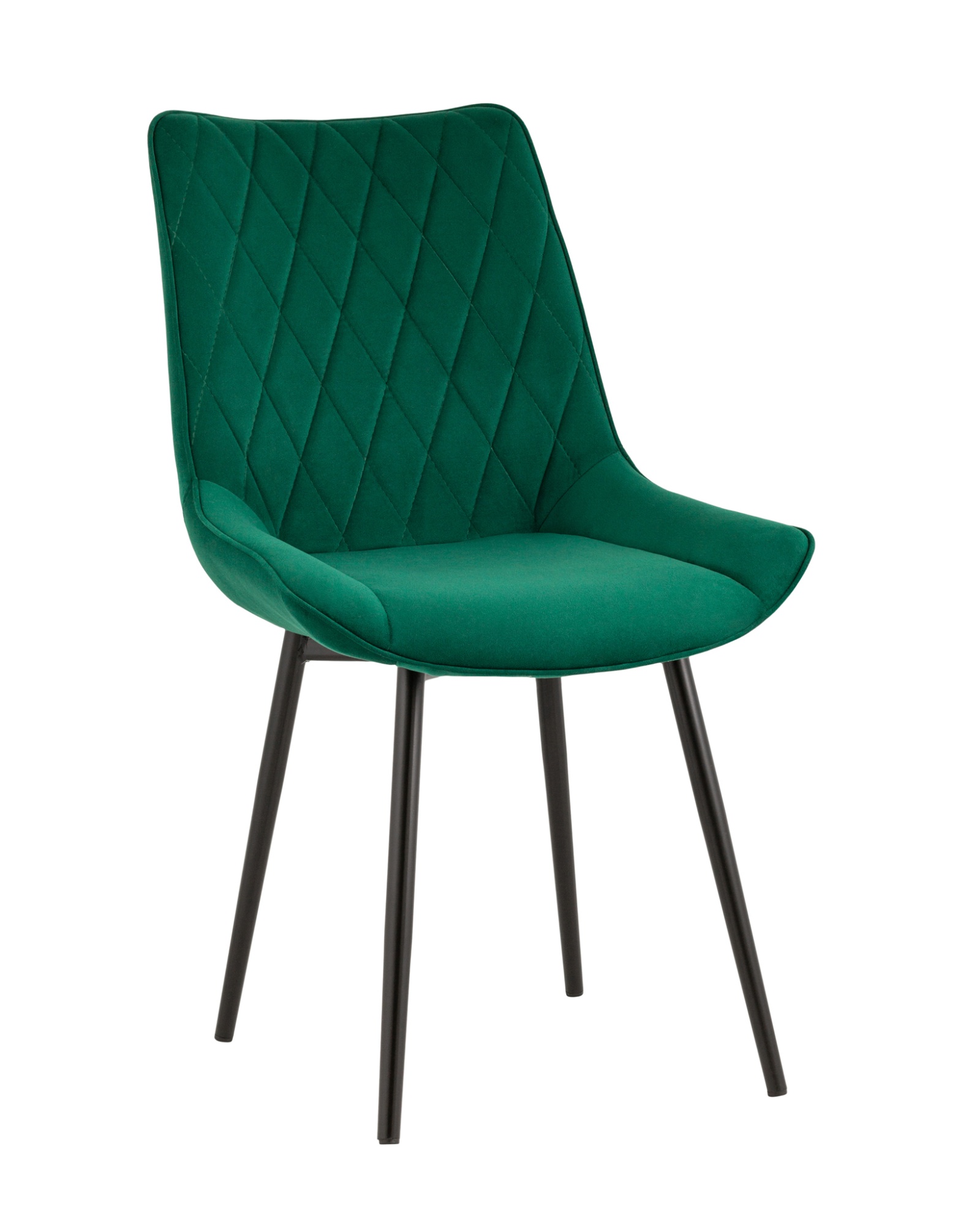 Стул Дарвин велюр зелёный Stool Group