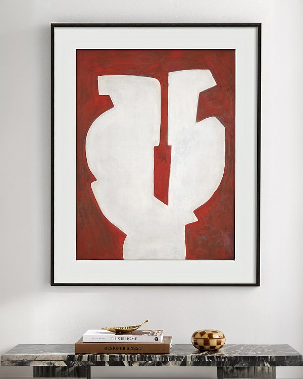 Интерьерное жикле Composition in red Louvre Home PP230206