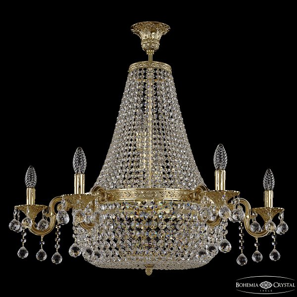 Люстра груша хрустальная 2211H203/6/80IV G Balls Bohemia Ivele Crystal