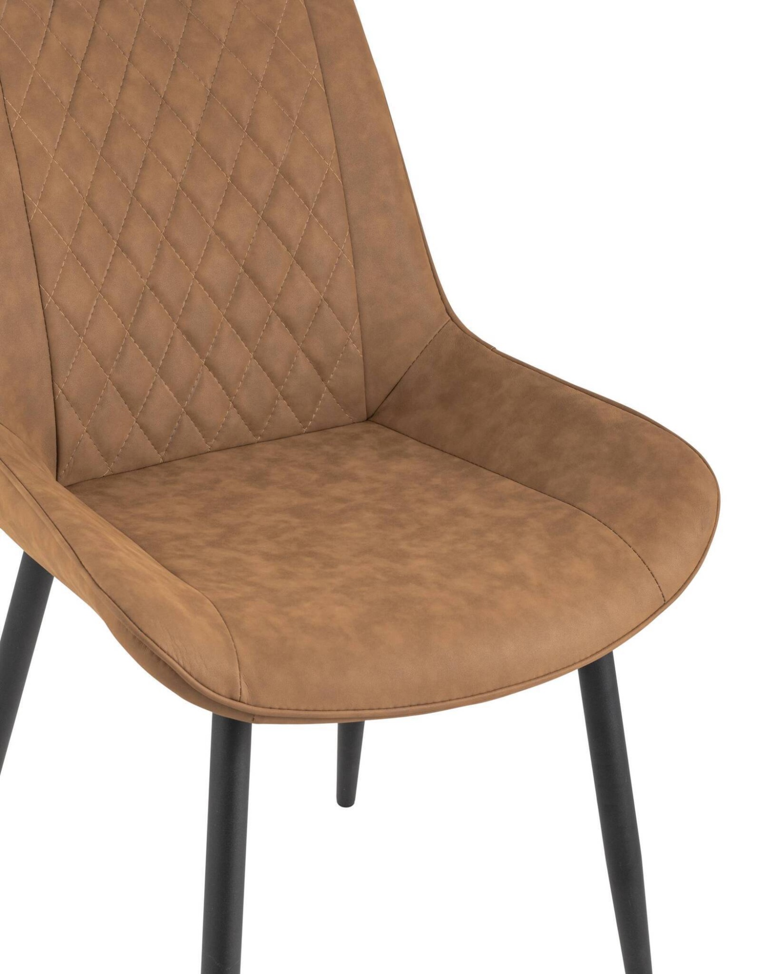 Стул Невада экокожа коричневый Stool Group