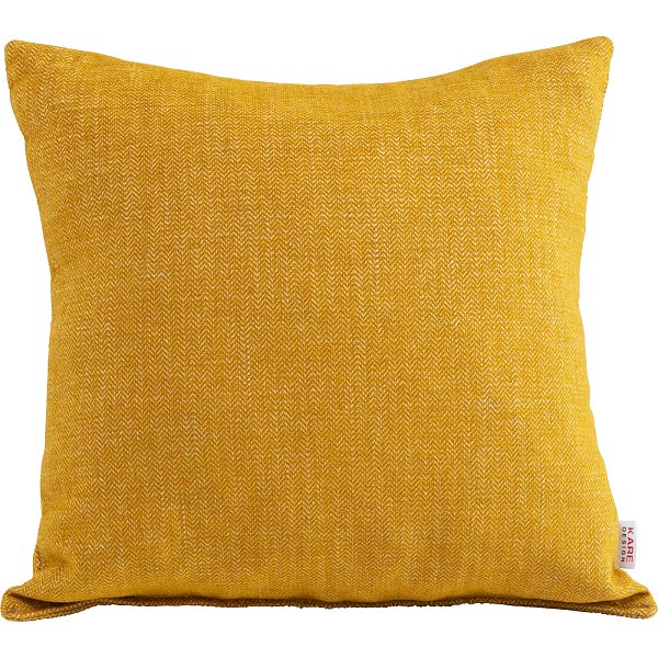 Подушка RDQ Mustardt Yellow 40x40cm Limited KARE 42147