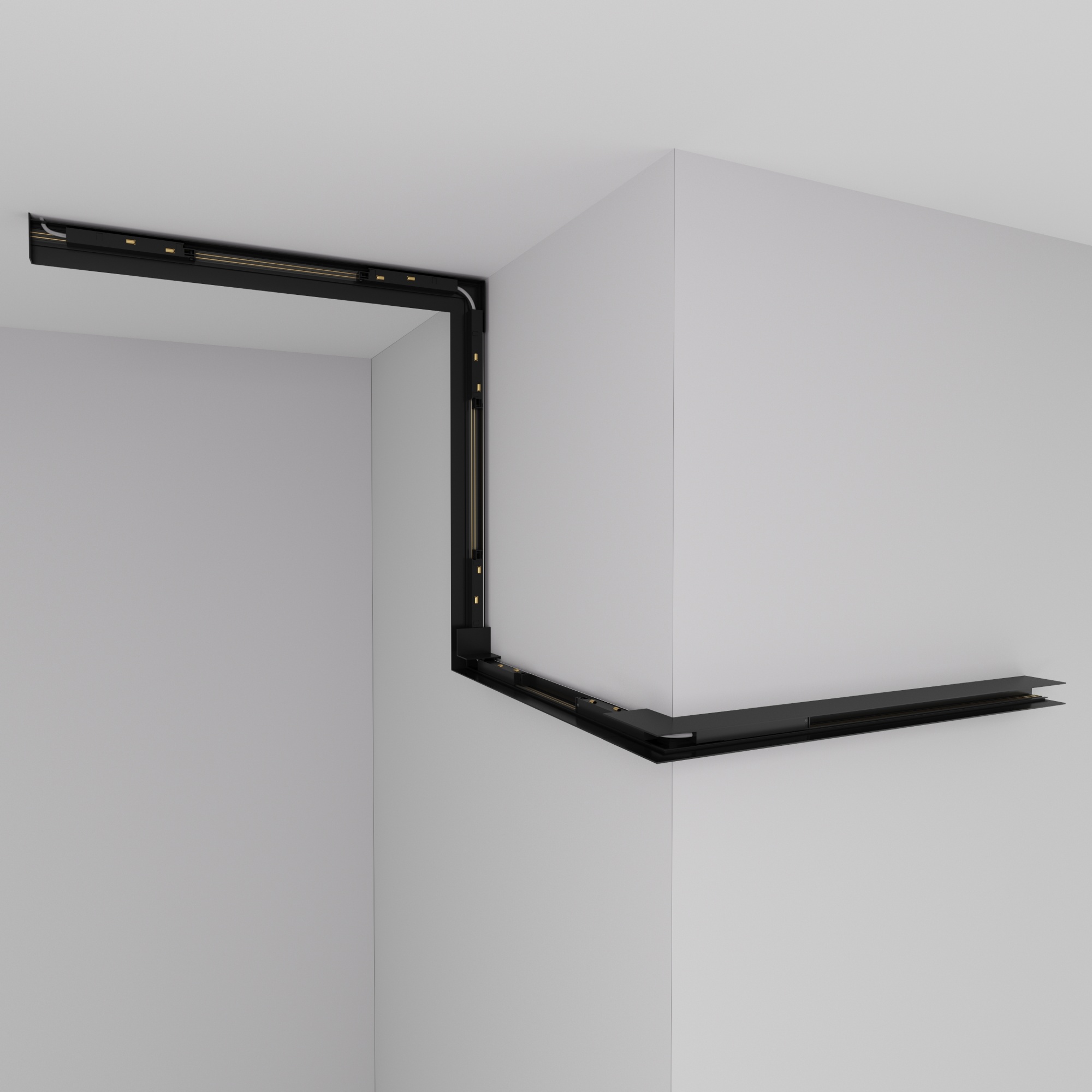 Адаптер с подводом питания для подвесного/накладного/встраиваемого шинопровода Donolux Power connector B