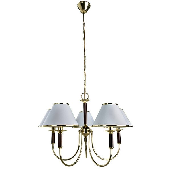 Подвесная люстра Arte Lamp A3545LM-5GO