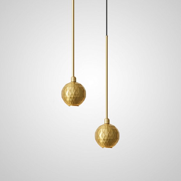 Подвесной светильник ORVAR DUO Brass by ImperiumLoft