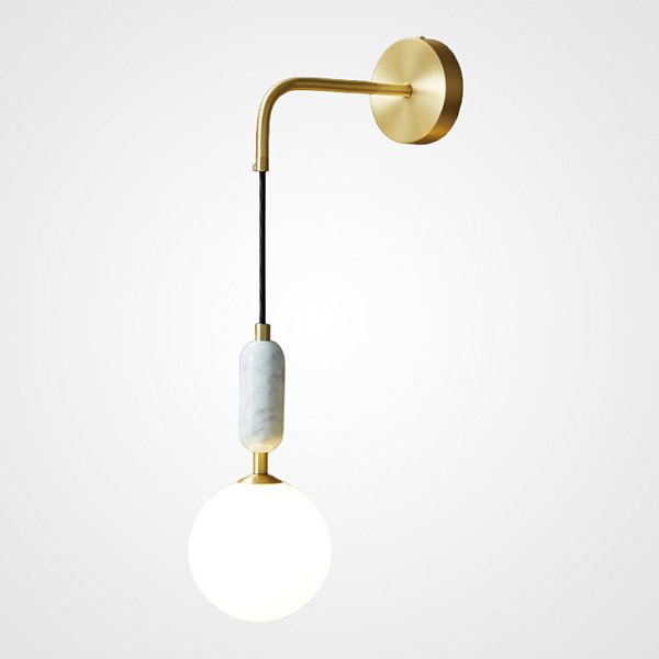 Настенный светильник PETIT C WALL White by ImperiumLoft