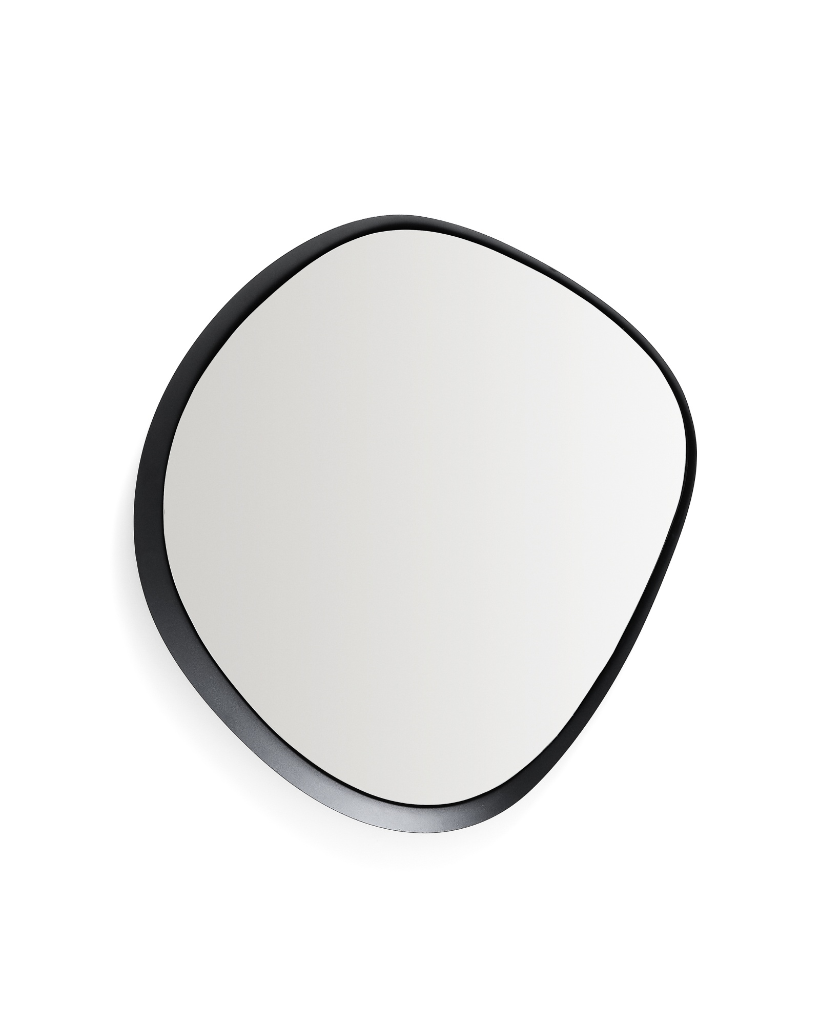 Зеркало Tebel черное металлическое 67,5 x 74,5 см La Forma (ex Julia Grup)