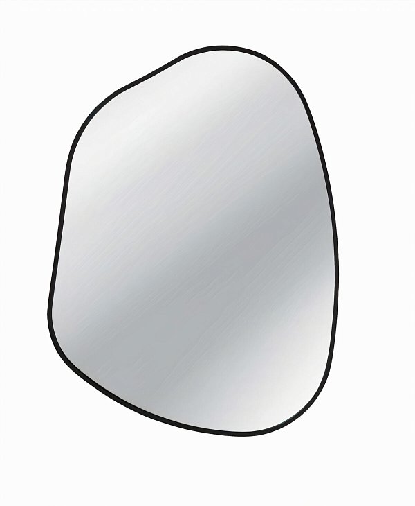 Черное настенное зеркало Нора Louvre Home DWM010824PND