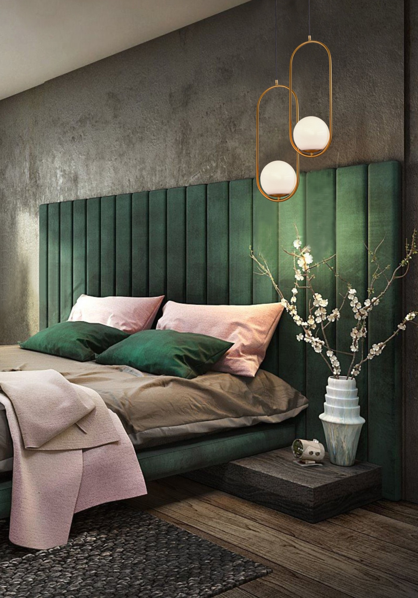 Подвесной светильник Milosh tendence 0776PL-1GD