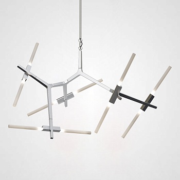 Люстра Агнес Chandelier Summer 10 Silver by ImperiumLoft