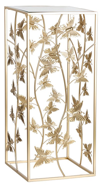 Столик интерьерный с зеркальной столешницей Glasar 54-214