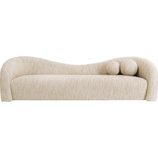 Диван 3-х местный Livia Melange Cream 261cm KARE 88034