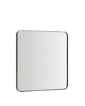 Зеркало Marco черное металлическое 60 x 60 см La Forma (ex Julia Grup)