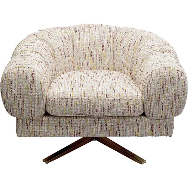 Кресло вращающееся Janno Beige KARE 87893