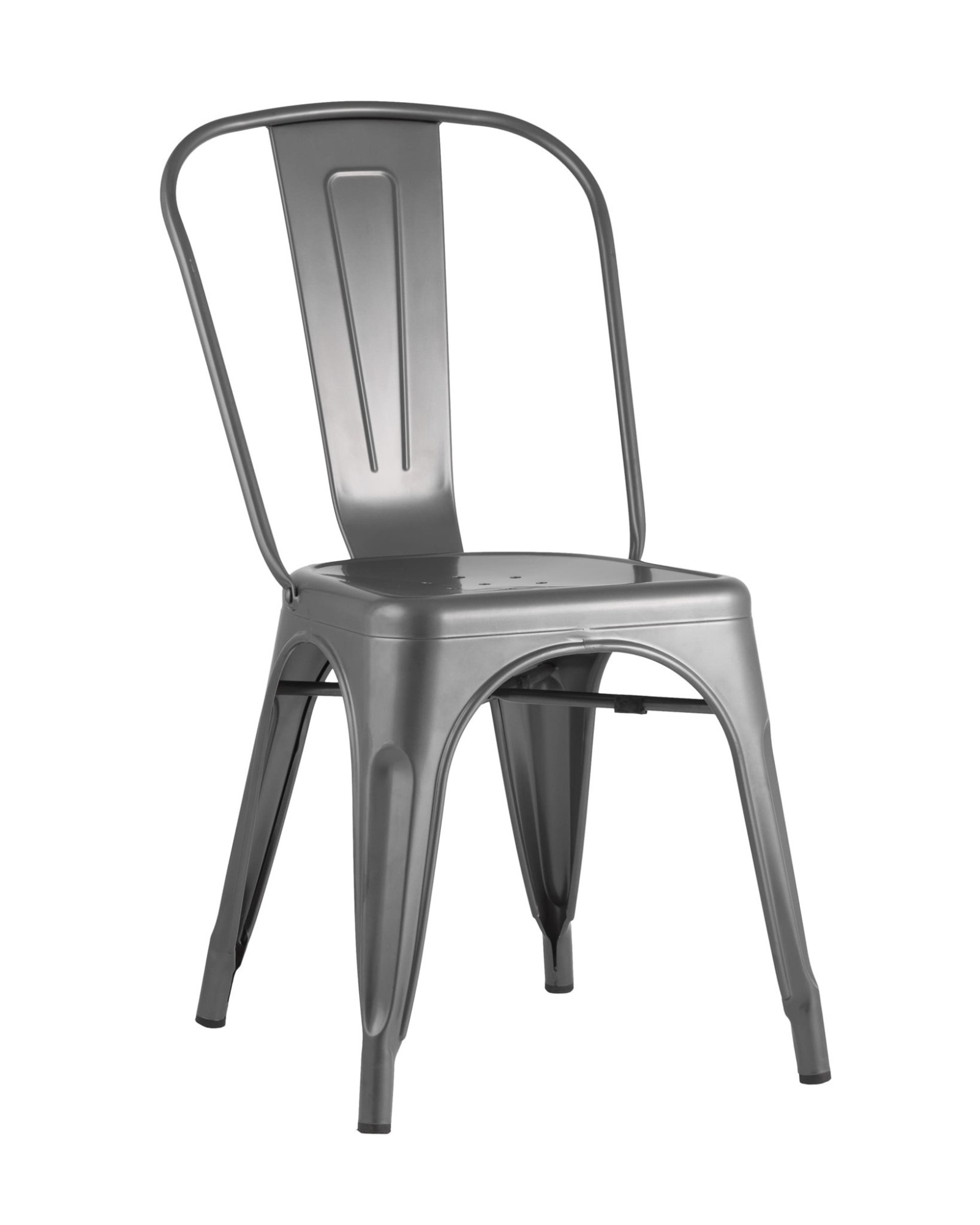 Стул TOLIX серебристый матовый Stool Group