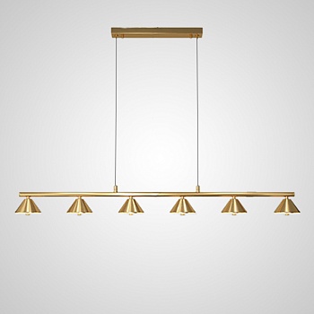 Подвесной светильник GENRE LONG L6 Brass by ImperiumLoft