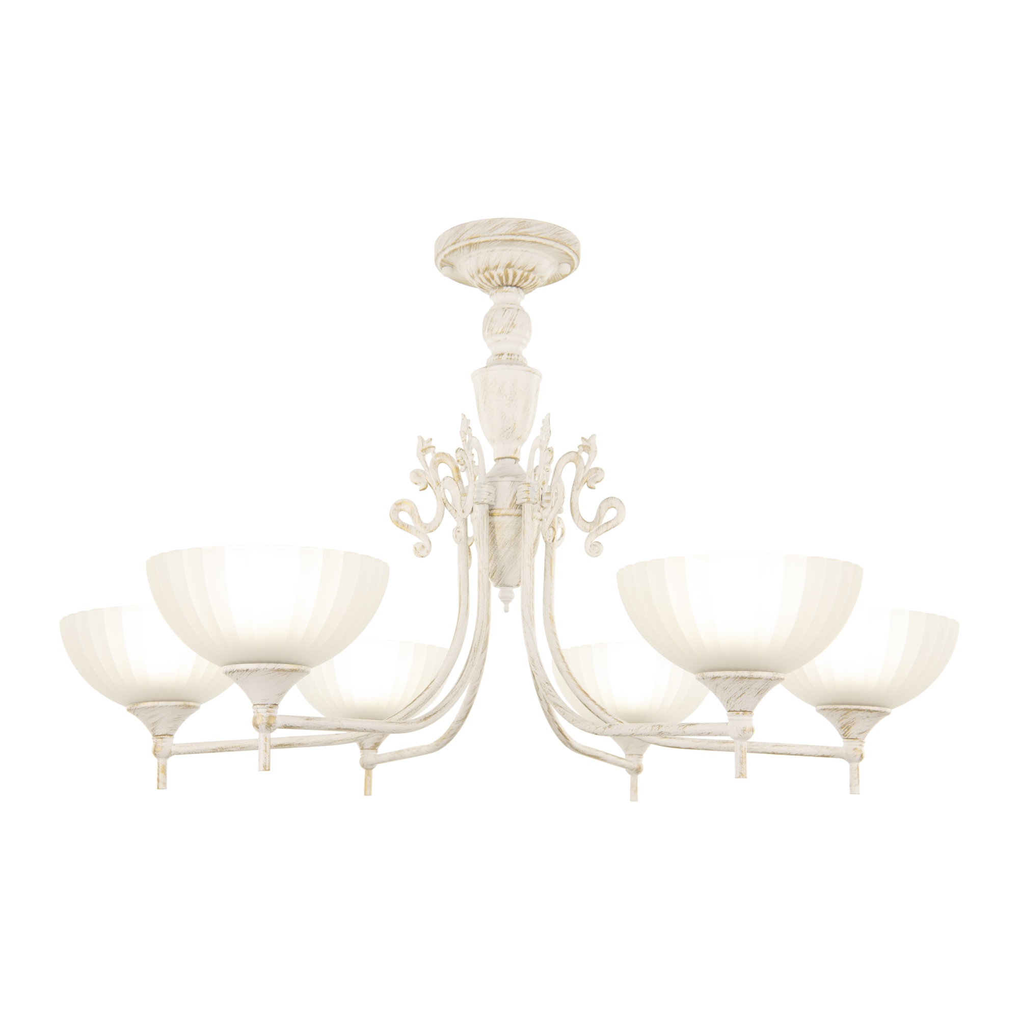 Люстра с плафонами 340049/6 WT+G Arte Milano