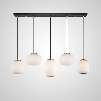 Подвесной светильник HEMING COMBO L5 D Планка by ImperiumLoft