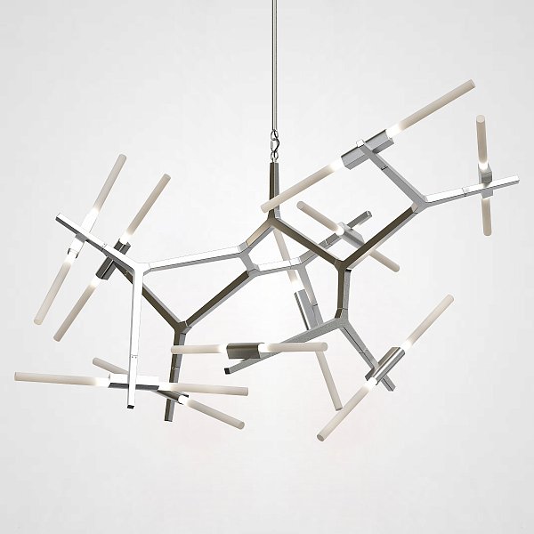 Люстра Агнес Chandelier Summer 20 Silver by ImperiumLoft