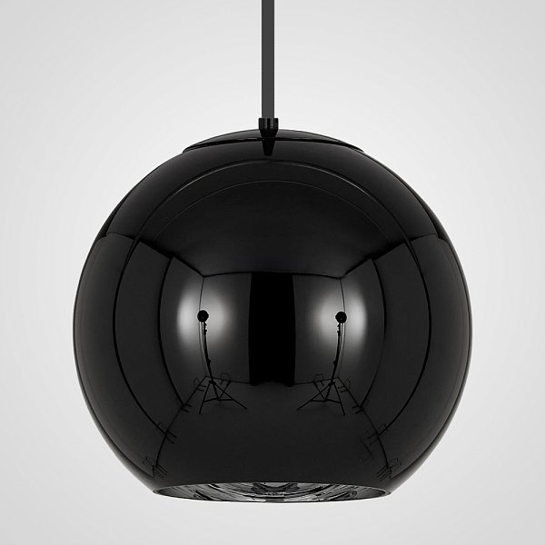Подвесной светильник Copper Shade Black D45 by ImperiumLoft