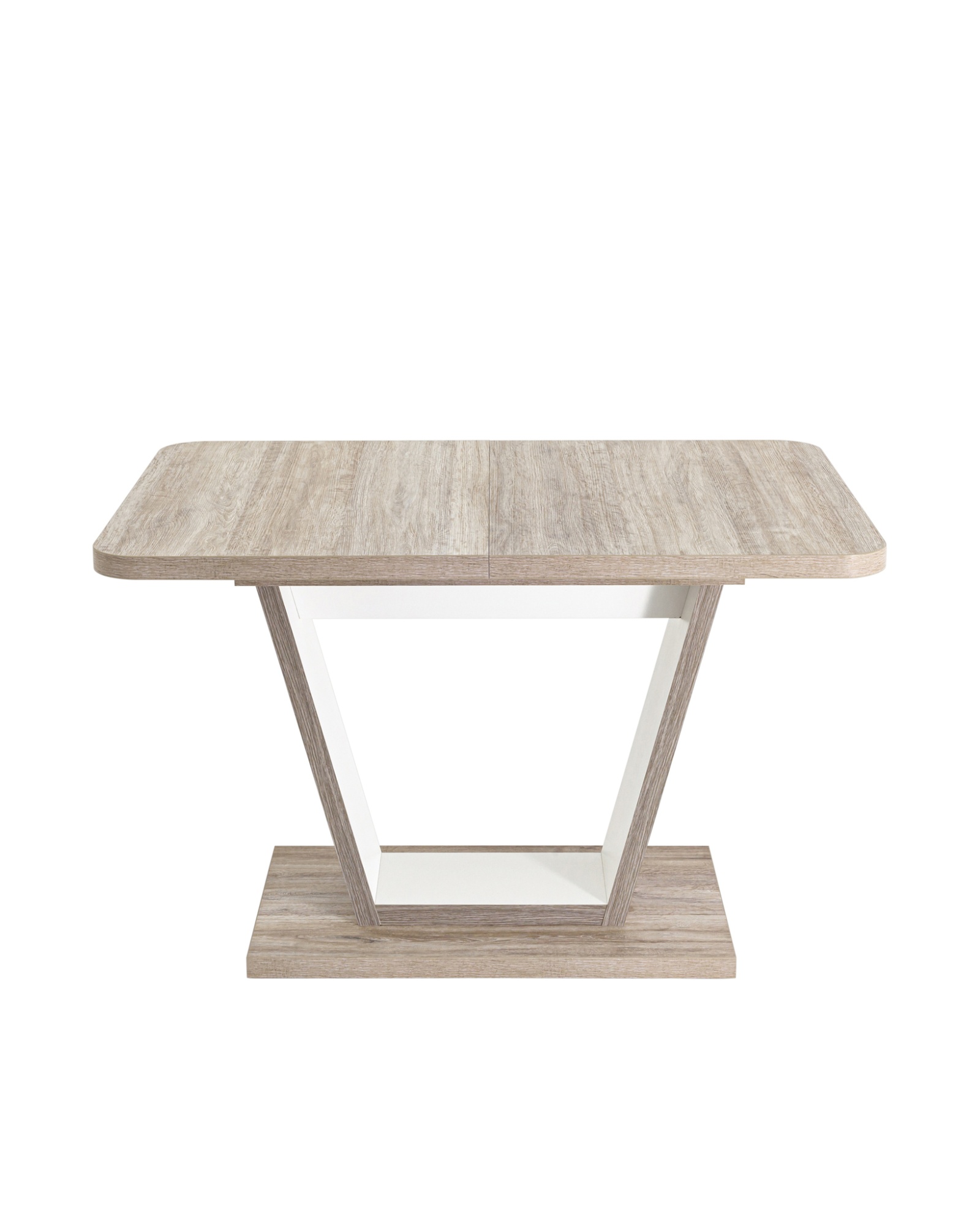 Стол Vector 120-160*80 дуб анкона/белый Stool Group