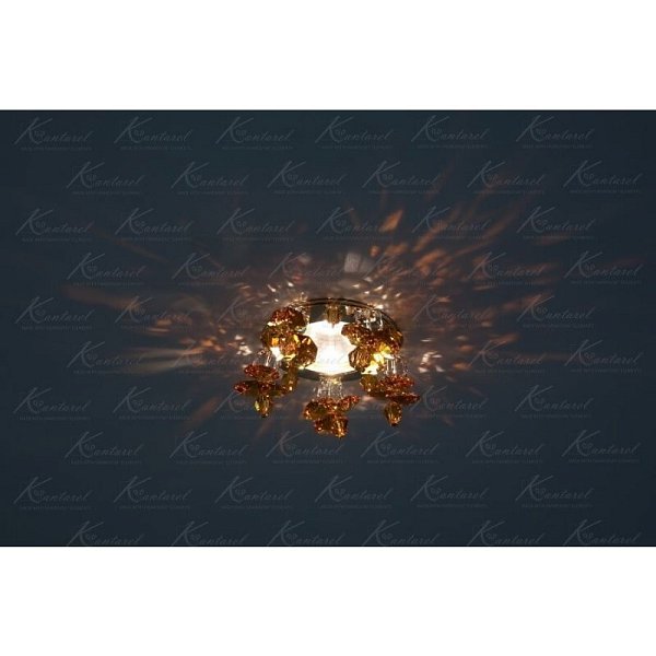 Встраиваемый светильник Kantarel Twisted Bell CD 017.3.7 topaz