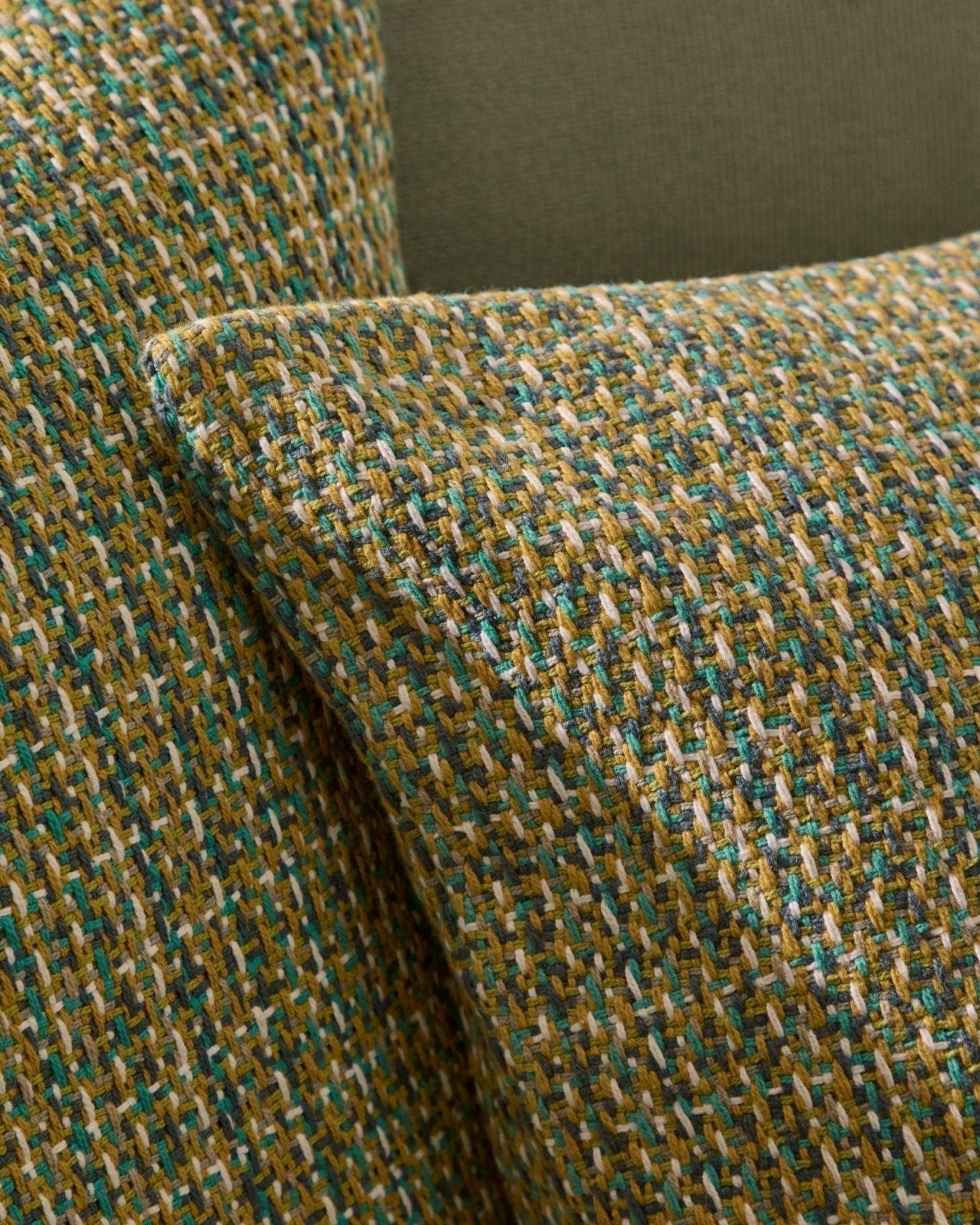 Чехол на подушку Nivara с зеленой структурной тканью 50 x 50 см La Forma (ex Julia Grup)