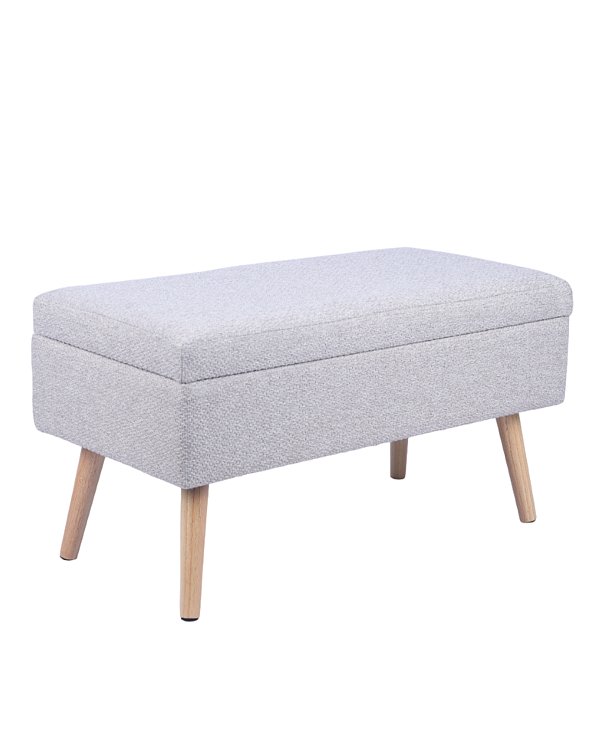 Банкетка Сторми с ящиком бежевый Stool Group