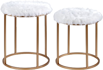 Пуфы, набор Glasar 49-342/BM