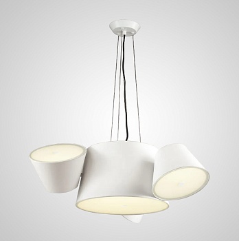 Люстра подвесная ADELA B White by ImperiumLoft