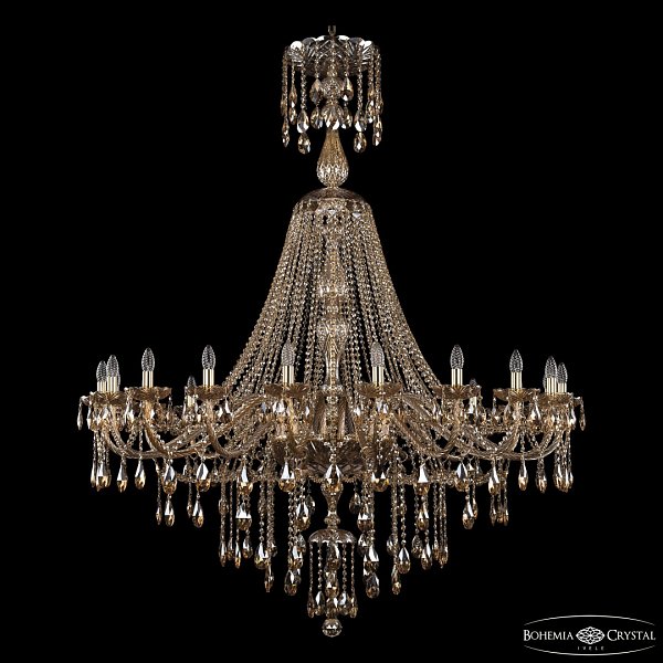 Люстра хрустальная 1415/20/530/XL-180 G M721