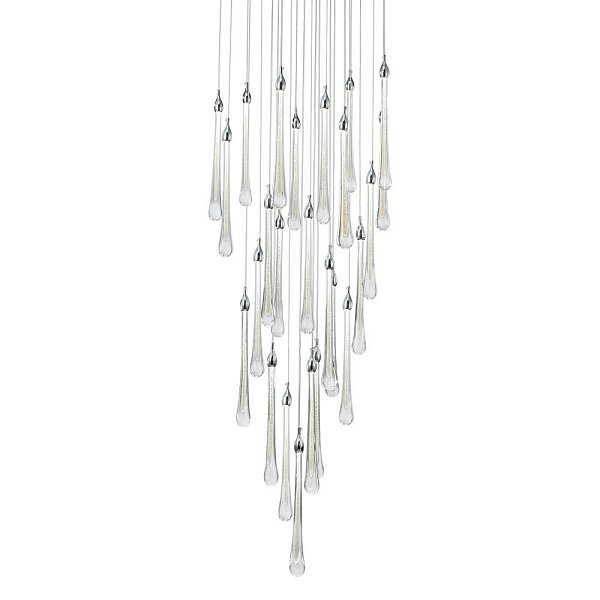 Подвесной светильник  Delight Collection Teardrop 25 chrome