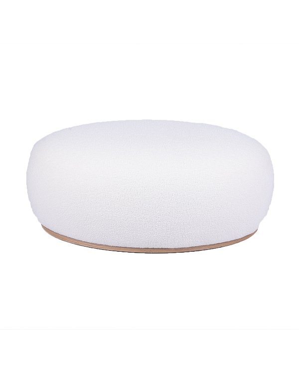 Пуф Полли XL тедди белый Stool Group